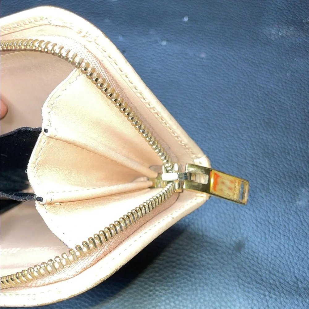 Saint Laurent Light Beige Leather Wallet with dusty bag bundle - Picture 6 of 7